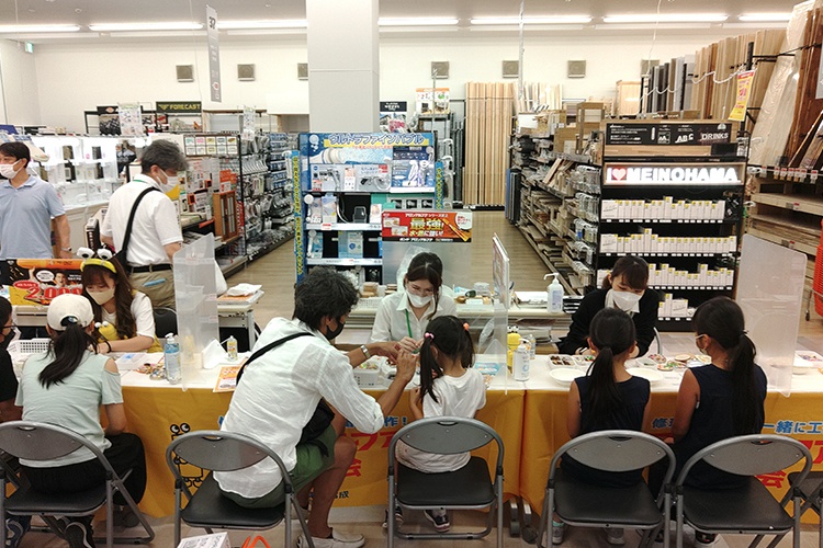 2日間で約100名！お子様だけでなく大人も参加！